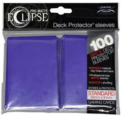 Ultra Pro Standard Size PRO-Matte Eclipse Sleeves - Royal Purple - 100ct